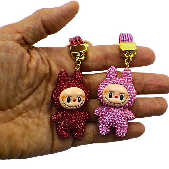 Monster Keychain Bag Clip Handmade - Picture 7 of 7